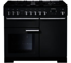 RANGEMASTER  Professional Deluxe 100 Dual Fuel Range Cooker - Slate & Chrome